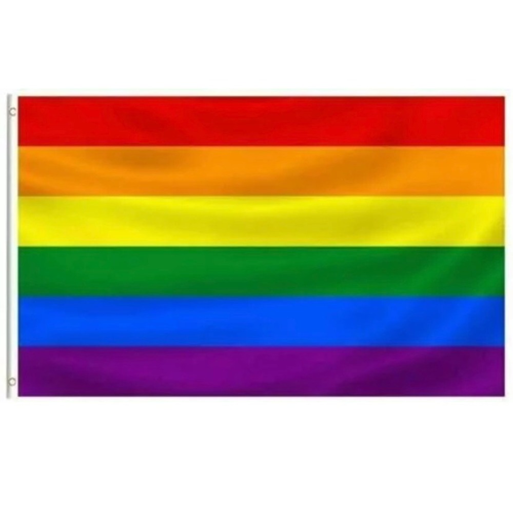 Pride Flag LGBTQ Gay Lesbian Bisexual Transgender Decor Mancave Art New 3x5 FT